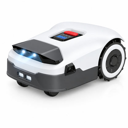 Robot Lawn Mower Full Band Rtk+4-Eye Vision Robotic Lawnmower, Automatic Mapping, 20 Multi-Zone Management, Accurate Obstacle Avoidance, Intelligent Path Planning- No Wire Mower, 0.22 Acre